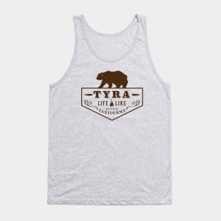 Tyra (dark) Paladins Champion Logo Tank Top